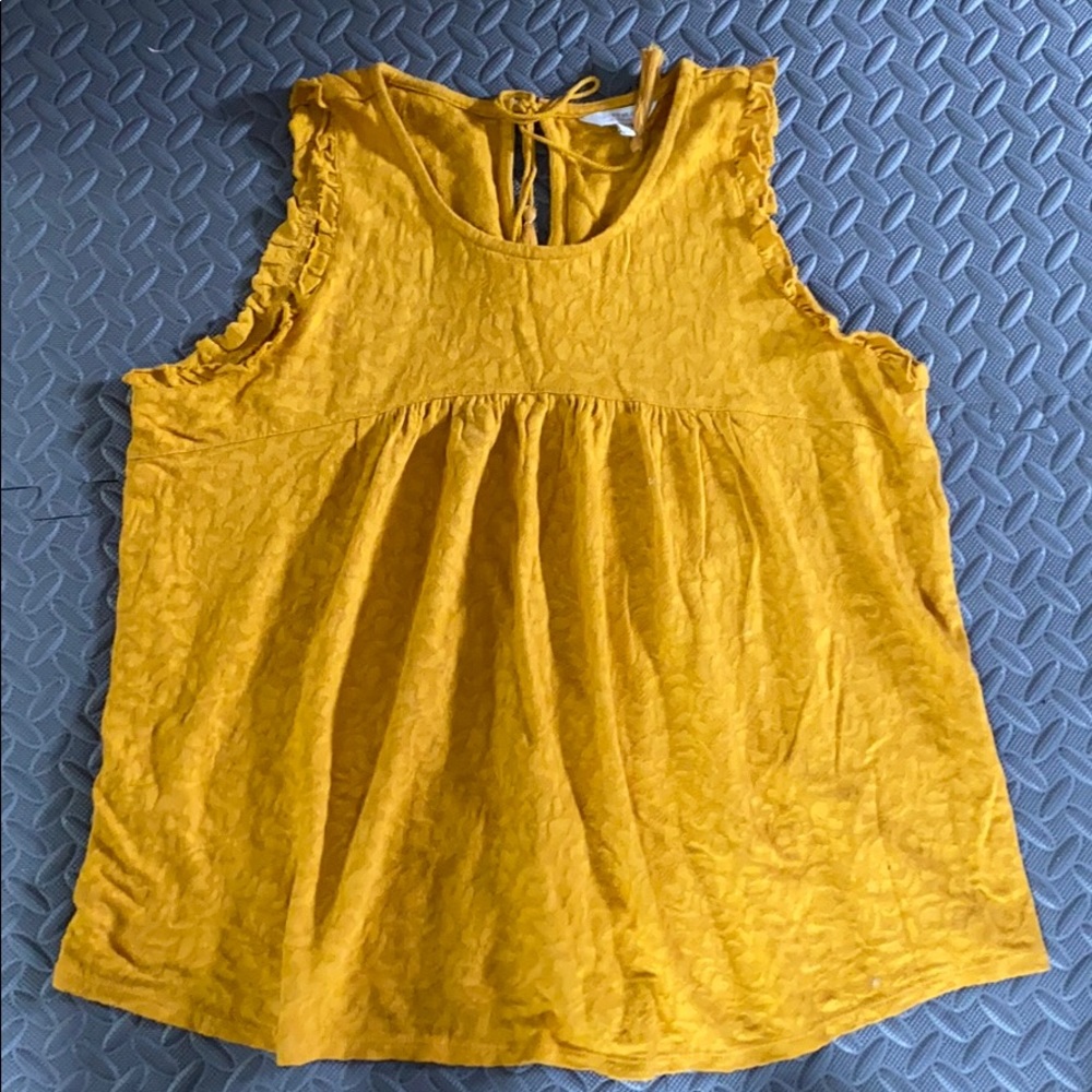 Lucky Brand Mustard Top